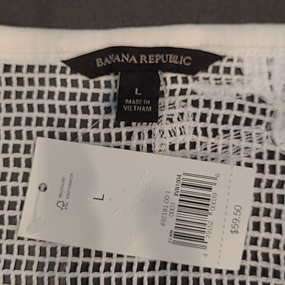 Banana Republic sz L open crocheted top - Picture 11 of 11